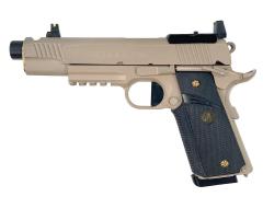 [東京マルイ] コルト M45A1 CQBピストル  ガスブローバック フルカスタム トリガー難 (訳あり)