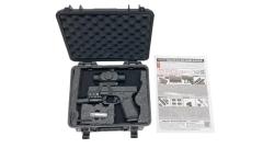 [BATON airsoft] グロック19 Gen5 MOS 正規ライセンス Co2 GBB ガスブローバック SD-33XXダットサイト＆フラッシュライトカスタム ガンケース付 (中古)