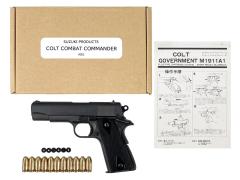 [スズキ] コルト コンバットコマンダー ABS 発火モデルガン グリップカスタム (中古)