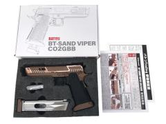 [BATON airsoft] BT-SAND VIPER JW4 Co2 GBB ガスブローバック リアルマウント仕様 (中古)