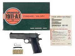 [TAITO] スプリングフィールド 1911-A1 STANDARD MIL-SPEC HW GM12 発火モデルガン (未発火)