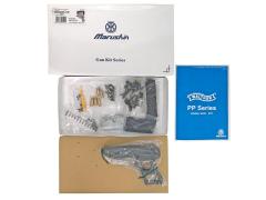 [マルシン] ワルサー PP 組立キット ブラックHW X-PFC モデルガン (新品)