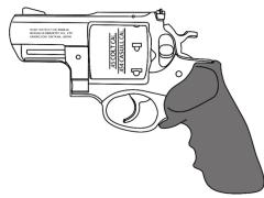 [マルシン] スーパーレッドホーク アラスカン 454カスールタイプ ホーグタイプグリップ仕様 ガスガン (新品予約受付中!)