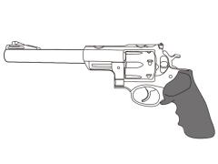 [マルシン] スーパーレッドホーク 7.5インチ 44マグナムタイプ ホーグタイプグリップ仕様 ガスガン (新品予約受付中!)