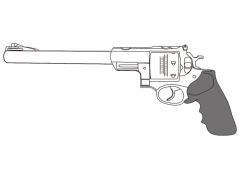[マルシン] スーパーレッドホーク 9.5インチ 454カスールタイプ ホーグタイプグリップ仕様 ガスガン (新品予約受付中!)