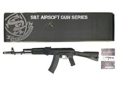[S&T] AK-74M フルメタル電動ガン G3電子トリガー搭載 STAEG3106 セミオートかかりにくい (訳あり)