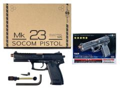 [KSC] MK23 コマーシャル ガンポートマスター Co2 ABS GBB ガスブローバック システムゼロ (中古)