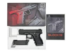 [KJ WORKS] グロック19 樹脂スライド リアル刻印Ver. ブリーチ切削/フロントセレーション追加加工 (中古)