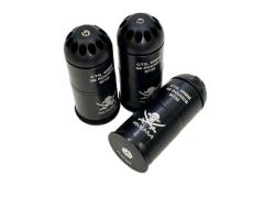 [MIESSA] フルメタル 40mm モスカート 96Round 3本セット ブラック (中古)