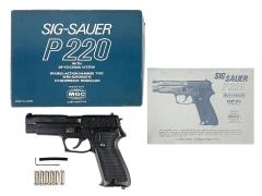 [MGC] SIG SAUER P220 HW 発火モデルガン スライドストップ難 (訳あり)