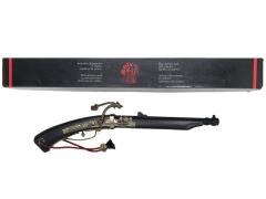 [DENIX] 火縄銃・種子島 ポルトガル伝来 1543年モデル 金属製 観賞用レプリカ No.1273 ブラック (中古)