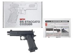 [BATON airsoft] BS-STACCATO Co2 GBB スプリングガイドカスタム 給弾難 (訳あり)