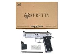 [WA] ベレッタ M92FS エリートIA オールシルバー ガスブローバック マガジンシルバー (中古)