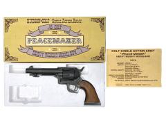 [ハドソン] コルト SAA ピースメーカー 5-1/2インチ アーティラリー ランパント刻印 HW 発火モデルガン (未発火)