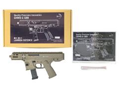 [LAMBDA DEFENCE] B&T GHM9COMPACT-G ガスブローバックサブマシンガン FDE JPver (中古)