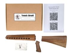 [Trench Airsoft] M16A1 ウォルナットウッド パーツキット VFC/WE M16A1 ガスブローバック用 (新品)