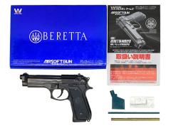 [WA] ベレッタ M92FS プレミアムエディション ブラック ガスガン ハリウッドカスタム (中古)