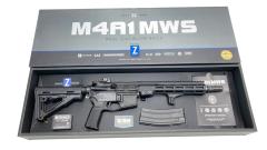 [東京マルイ] M4A1 MWS リアルガスブローバック ガイズリータイプハンドガード等外装カスタム (中古)
