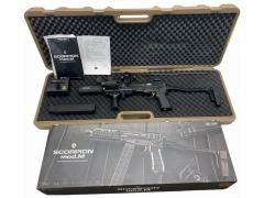 [東京マルイ] スコーピオン モッドM 震閃電/SBD 外装フルカスタム品 電動コンパクトSMG (中古)
