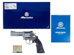 [マルシン] S&W M686 .357マグナム 4インチ プラスチックグリップ シルバーABS (中古)
