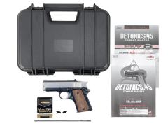[東京マルイ] デトニクス.45 コンバットマスター スライドシルバー バレルカスタム ガンケース付属 (中古)
