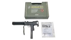 [マルゼン] イングラム M11 エムイレブン ガスブローバック サプレッサー&ガンケースセット ガス漏れ大 (訳あり)