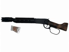 [BELL] ウィンチェスター M1894 ランダル ライブカート式レバーアクション CO2ガスガン リアルウッド_M-LOKバージョン no:107C (中古)