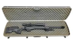 [ACTION ARMY] AAC T10/Tactical 10 BK ボルトアクションライフル フルーテッドバレル・スコープ等外装カスタム ガンケース付 (中古)