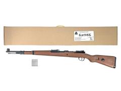 [BELL] モーゼル Kar98k ライブカート式エアコッキング リアルウッド リアサイトゆるみ (訳あり)