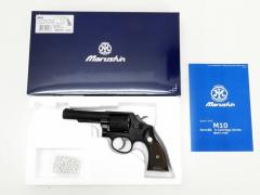 [マルシン] S&W M10 ミリタリー&ポリス Xカートリッジ仕様 ガスリボルバー ブラックHW プラグリップ (新品)