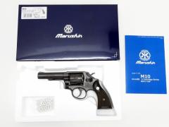 [マルシン] S&W M10 ミリタリー&ポリス Xカートリッジ仕様 ガスリボルバー エクセレントHW プラグリップ (中古)