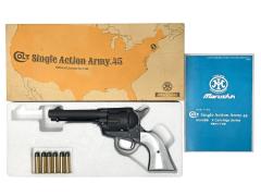 [マルシン] コルト SAA 1st Gen. Late シビリアン パールグリップ仕様 ブラックHW 新型パッキン Xカート式 ガスリボルバー (新品)