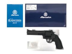 [マルシン] コルトアナコンダ HOGUEタイプ プラグリップ 6インチ ブラックHW COLT 公式ライセンス 新型リアルXカートリッジ ガスリボルバー (中古)