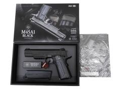 [東京マルイ] M45A1 ブラック ガスブローバック (新品取寄)