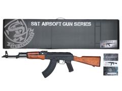 [S&T] AKMN フルメタル G3電動ガン リアルウッド (中古)