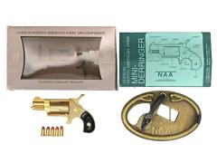 [ハドソン] NAA ミニ・デリンジャー バックル付 金属モデルガン (中古)