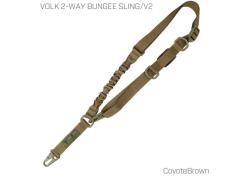 [VOLK TACTICAL GEAR] VOLK 2-WAY BUNGEE SLING/V2 バンジースリング コヨーテブラウン (未使用)