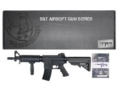 [S&T] コルト M4 CQB-R スポーツライン 電動ガン 無刻印仕様 BK (中古)