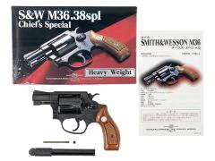 [タナカ] S&W M36 チーフスペシャル 2インチ HW ペガサスガスガン (中古)