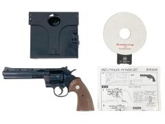 [MGC] コルト パイソン 357マグナム 6インチ ABS 発火モデルガン RAY・X-203 ターゲットワンセット (未発火)