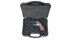 [コクサイ] S&W M10 スタンダードモデル 2インチ HW No.209 発火モデルガン 磁性樹脂 チェッカー木製グリップ仕様 ガンケース付 (中古)