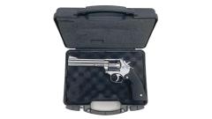 [マルシン] S&W M686 .357マグナム 6インチ DAVISタイプグリップ シルバーABS ガンケース付 (中古)
