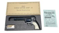 [CAW] コルト SAA 2nd Generation アーティラリー HW ブラック 発火モデルガン ブルーイングカスタム (未発火)