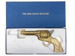 [フランクリンミント] コルト ジョンウェイン リボルバー 装飾銃 非発火 金属モデルガン 151284 (中古)