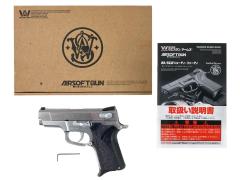 [WA] S&W ショーティ.40 ABS シルバー ガスブローバック メッキ褪色 (中古)