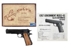 [タナカ] コルトガバメントM1911-A1 Cal.45 ガスブローバック (中古)