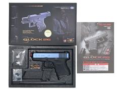 [東京マルイ/YURI CUSTOM WORKS] グロック G26 ガスブローバック Side-Blue Custom (中古)