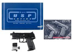 [KSC] USP コンパクト システム7 ABSブラックモデル ガスブローバック セミカスタム (中古)
