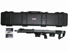 [S&T] DSR-1 ボルトアクション エアコッキングライフル GY/グレイカラー ハードガンケース付 (中古)