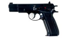 [MGC] Cz75 固定スライドガスガン セカンド・2nd・後期型・ロングレイル パートリッジタイプフロントサイトカスタム (中古)